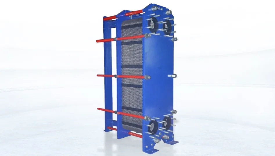 Plate heat exchanger image from the Grano website